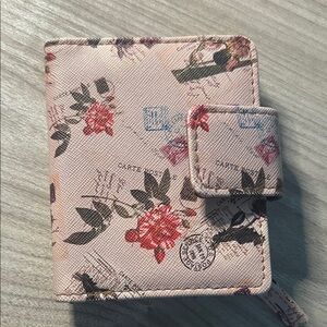 Floral Passport Holder